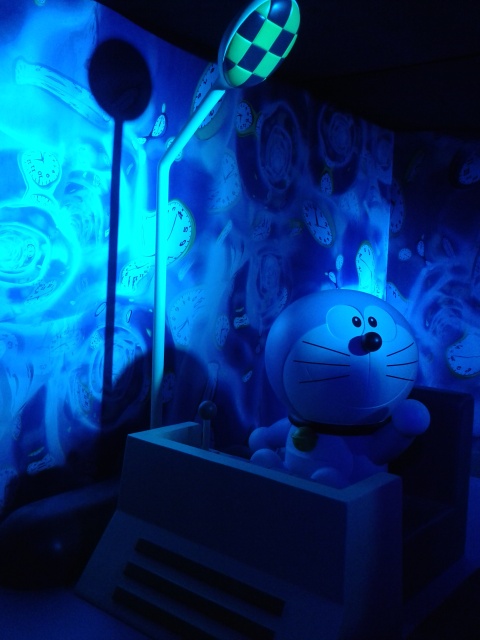 Doraemon and his time machine